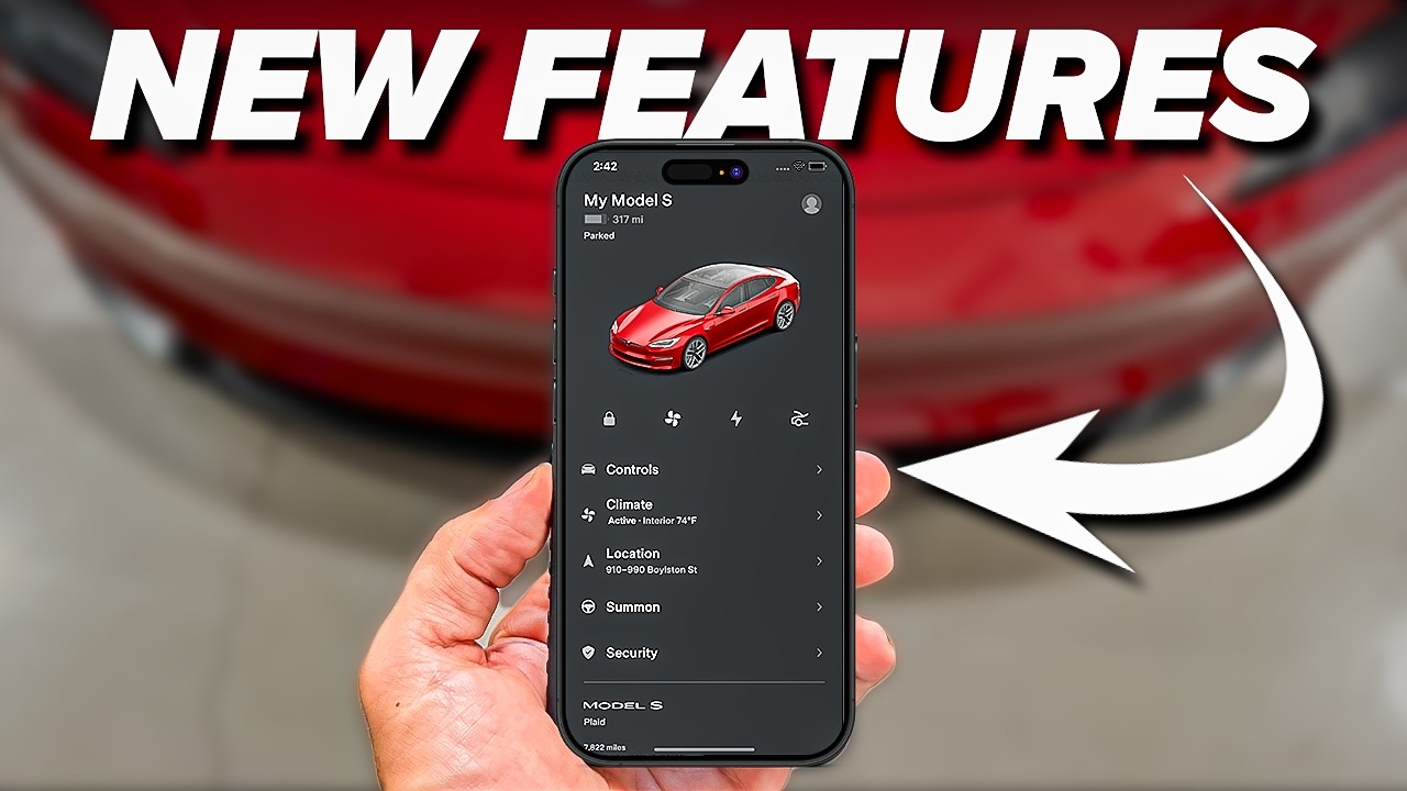 17 UNIQUE Tesla App Features You Should be Using - YouTube