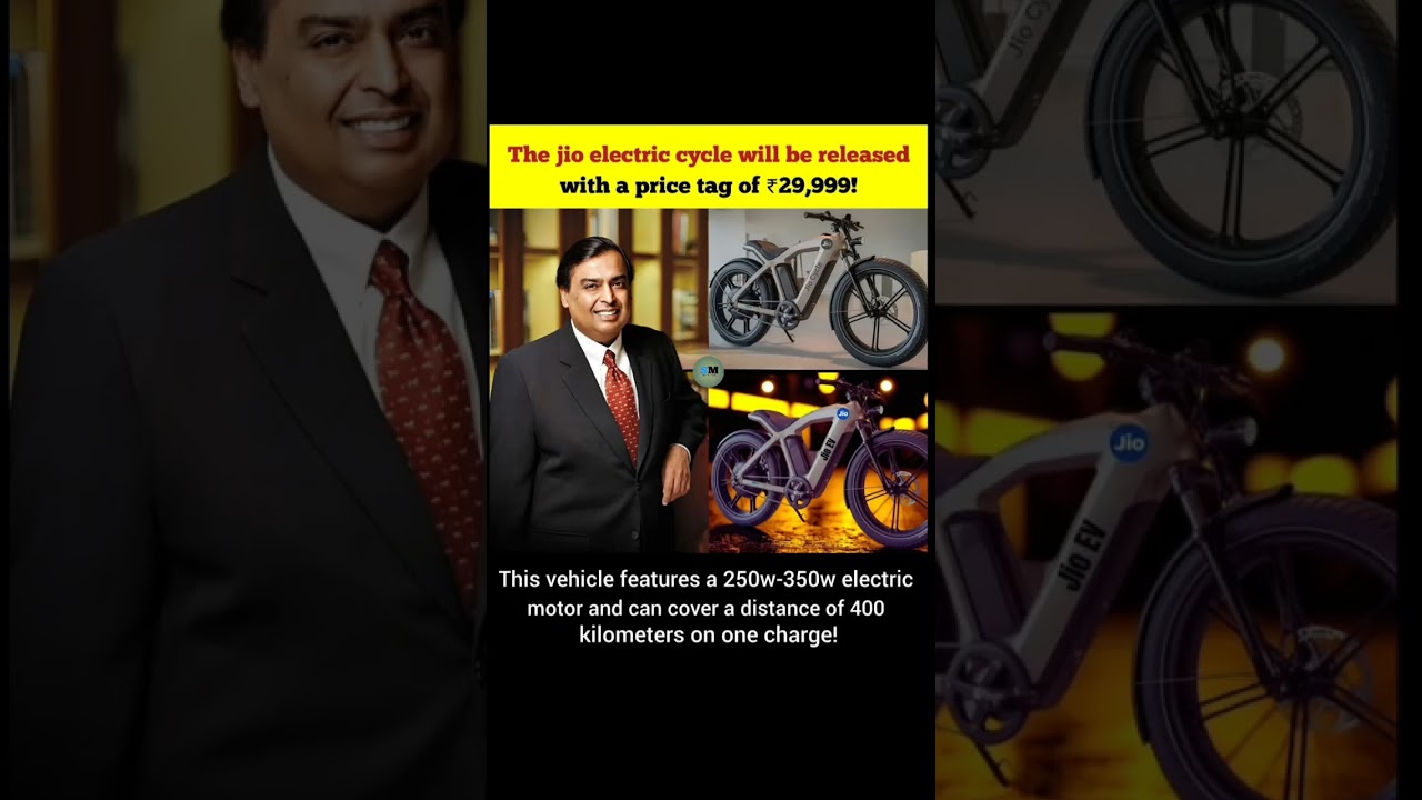 The jio electric cycle will be released. 