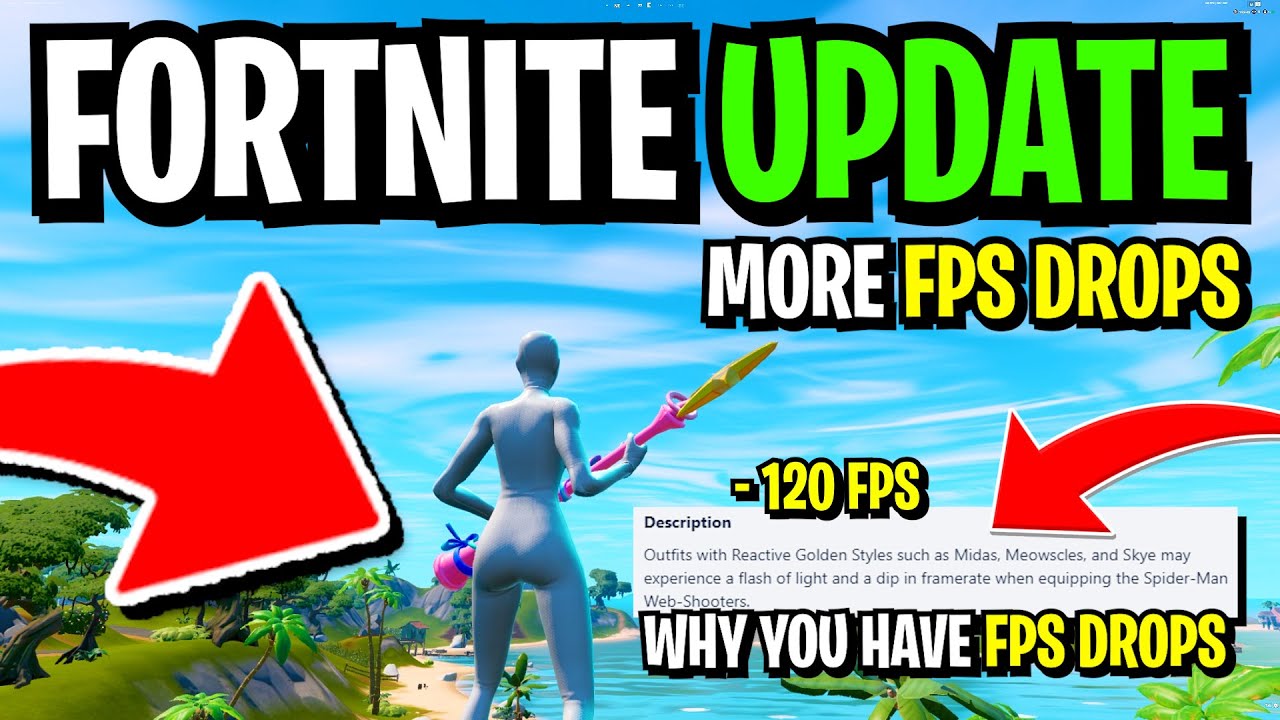 More FPS Drops After Latest Update in Chapter 3! (Avoid Additional FPS Drops in Fortnite!)