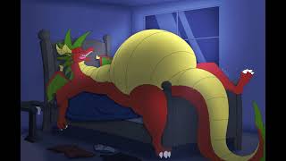 Dragon Sleeping Animation (No Vore Version)