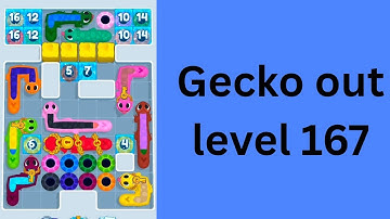 Gecko out level 167 hard level Walkthrough Solution 