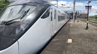 (1120701) 410次EMU3000型黑白自強號關山出站(由老蕭親自拍攝)