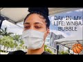 DAY IN THE LIFE | WNBA BUBBLE + WNBA PLAYER SIGHTINGS + IMG TOUR