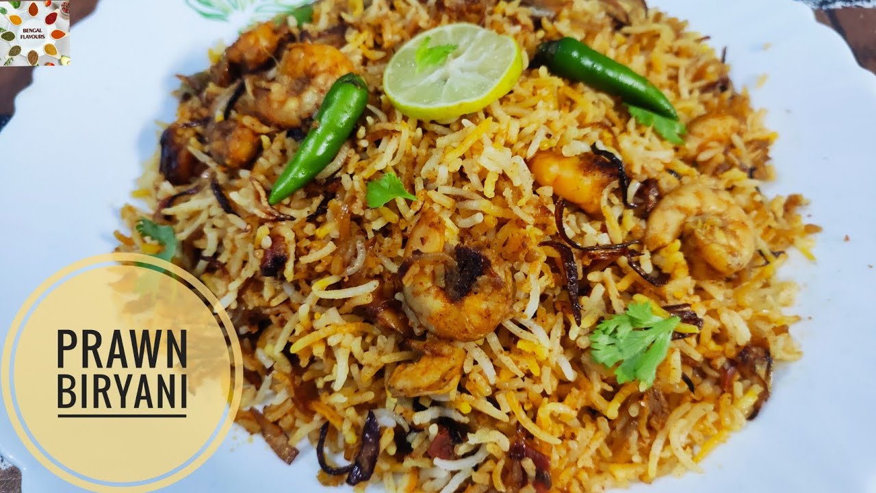 Quick & Easy Prawn Biryani Prawns Dum Biryani Shrimp Biryani Recipe