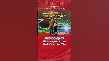 Trà Diếp Cá Lụa Vy - Lạng Sơn được nhận giải thưởng Mai An Tiêm 2024