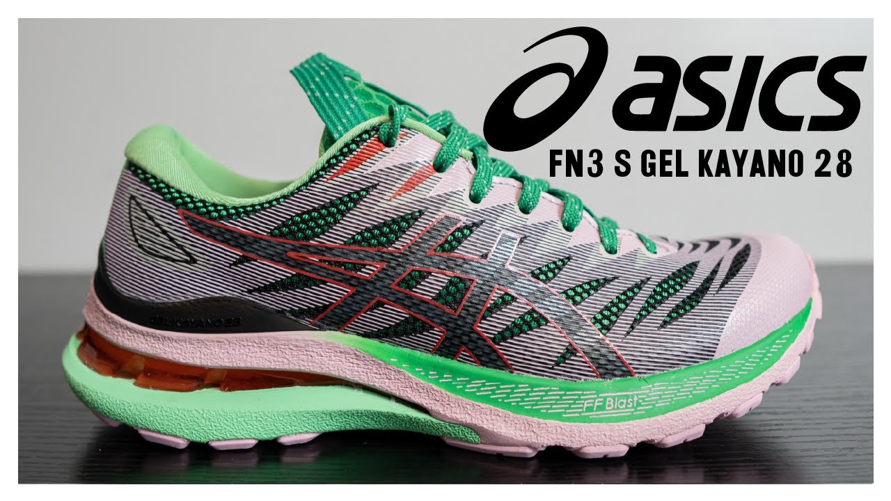 ASICS FN3 S GEL KAYANO 28 Design Details And Style - YouTube