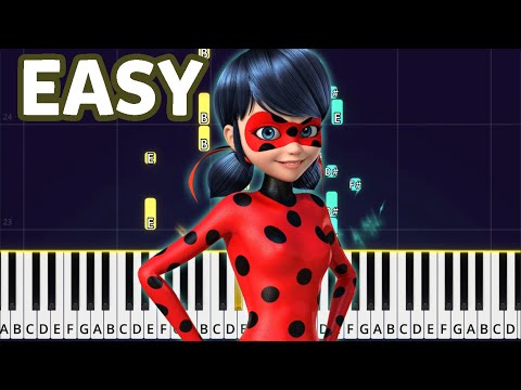 Miraculous Ladybug - Theme Song Easy - Noam Kaniel, Alain Garcia, and Jeremy Zag