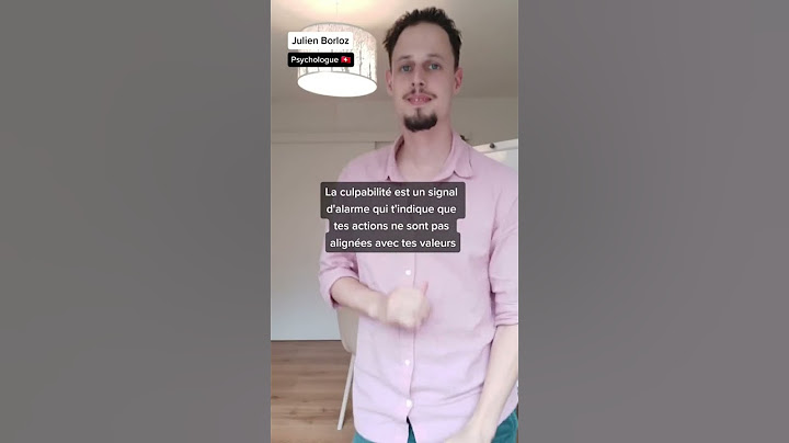 COMMENT ARRÊTER DE CULPABILISER ⛔ Comme toute émotion, la culpabilité t'indique d'un besoin