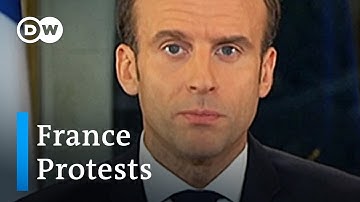 Macron makes concessions to calm 