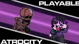 Friday Night Funkin (Atrocity) Jelly Bean Vs Skeletons Mod