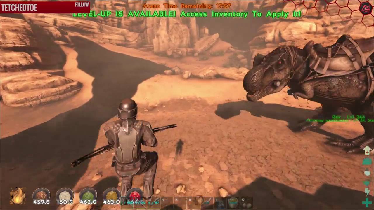 Ark Scorched Earth Boss Arena Youtube