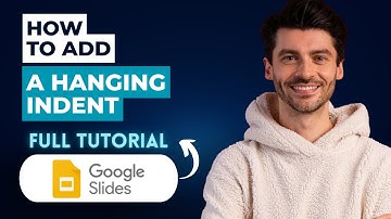How to Add a Hanging Indent in Google Slides [2025 Guide]