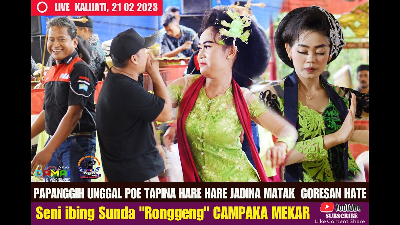 PAPANGGIH UNGGAL POE TAPI NA HARE2 - WALEDAN I Seni Ronggeng ...