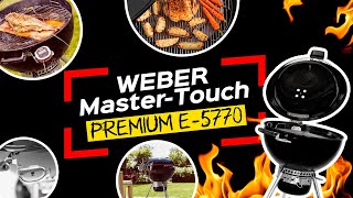 Угольный гриль WEBER Master-Touch GBS Premium E-5770. Распаковка и сборка.