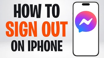 How to Sign Out From Facebook Messenger App on iPhone (2025) ✅