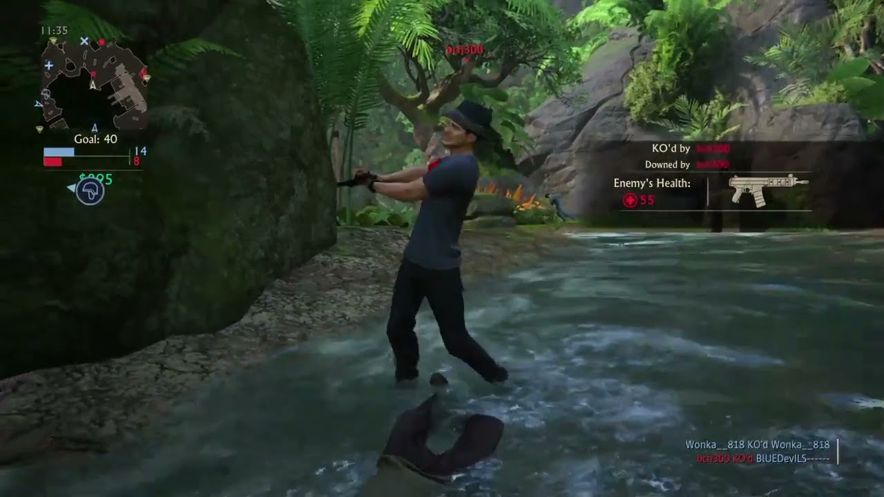 Uncharted 4 Multiplayer Match On River....