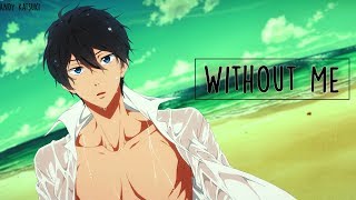 ♪ Nightcore ↬ Without Me (Male Version covered by Alec Chambers) Resimi