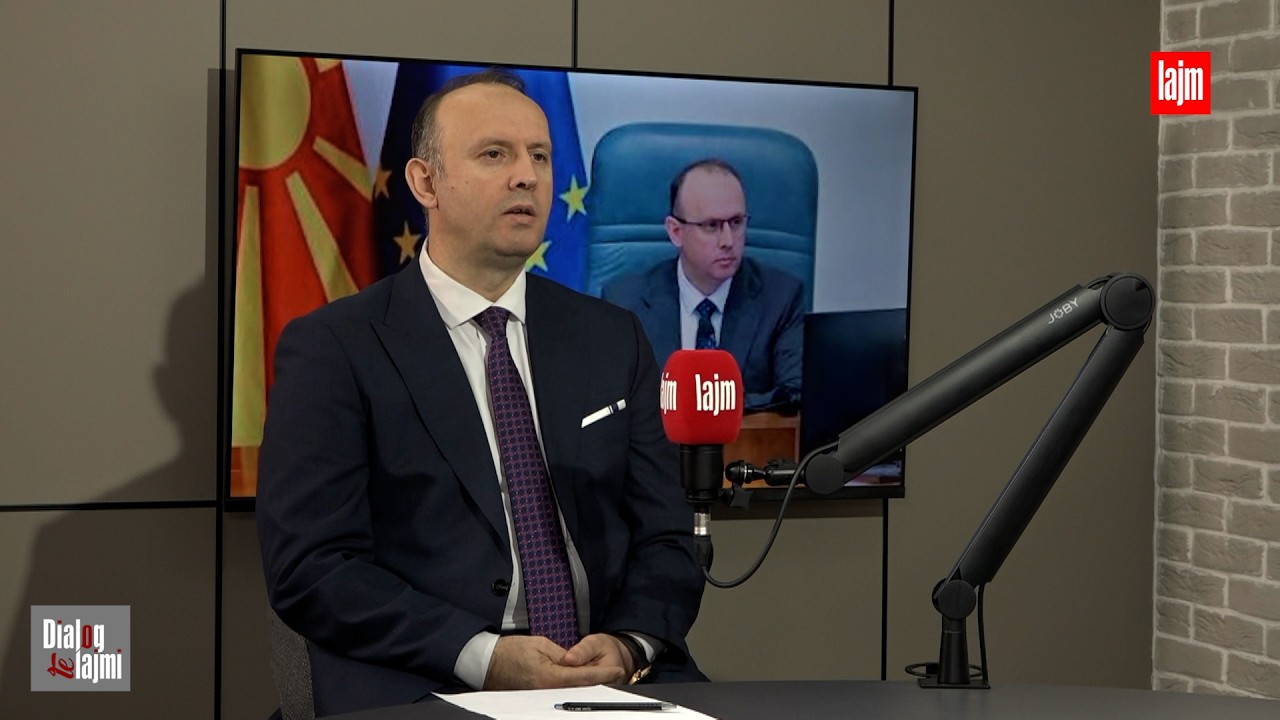 Afrim Gashi, kryetar i Kuvendit të RMV-së në Dialog te Lajm’i