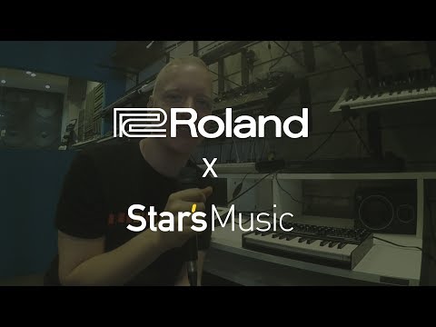 Démo du Roland Se-02 par David Åhlund chez Star's Music Paris