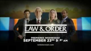 NBC's Law & Order Premieres on ION Television Sept. 23rd 9AM/8c (promo)