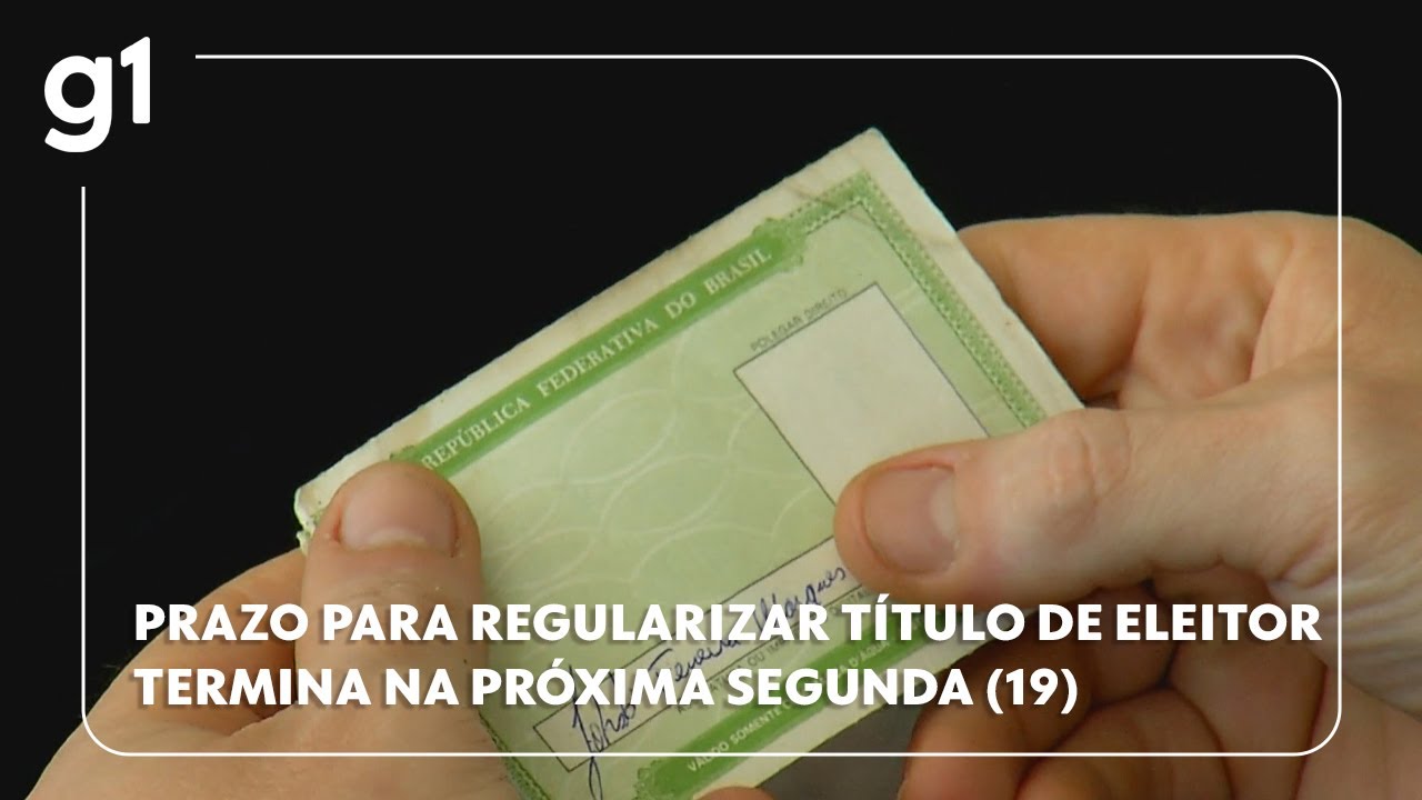Prazo para regularizar título de eleitor termina na próxima segunda-feira (19)
