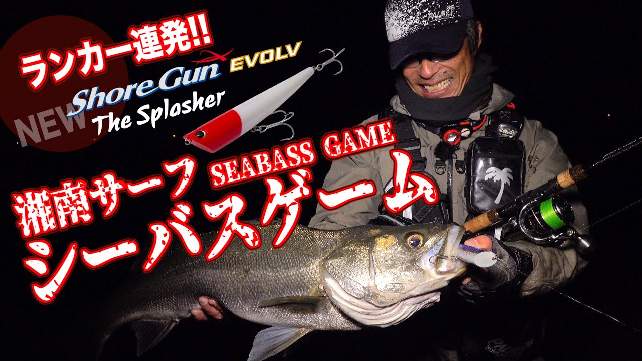 スプラッシャー で狙う湘南シーバス