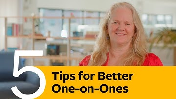 Five Tips for Better One-on-One Meetings