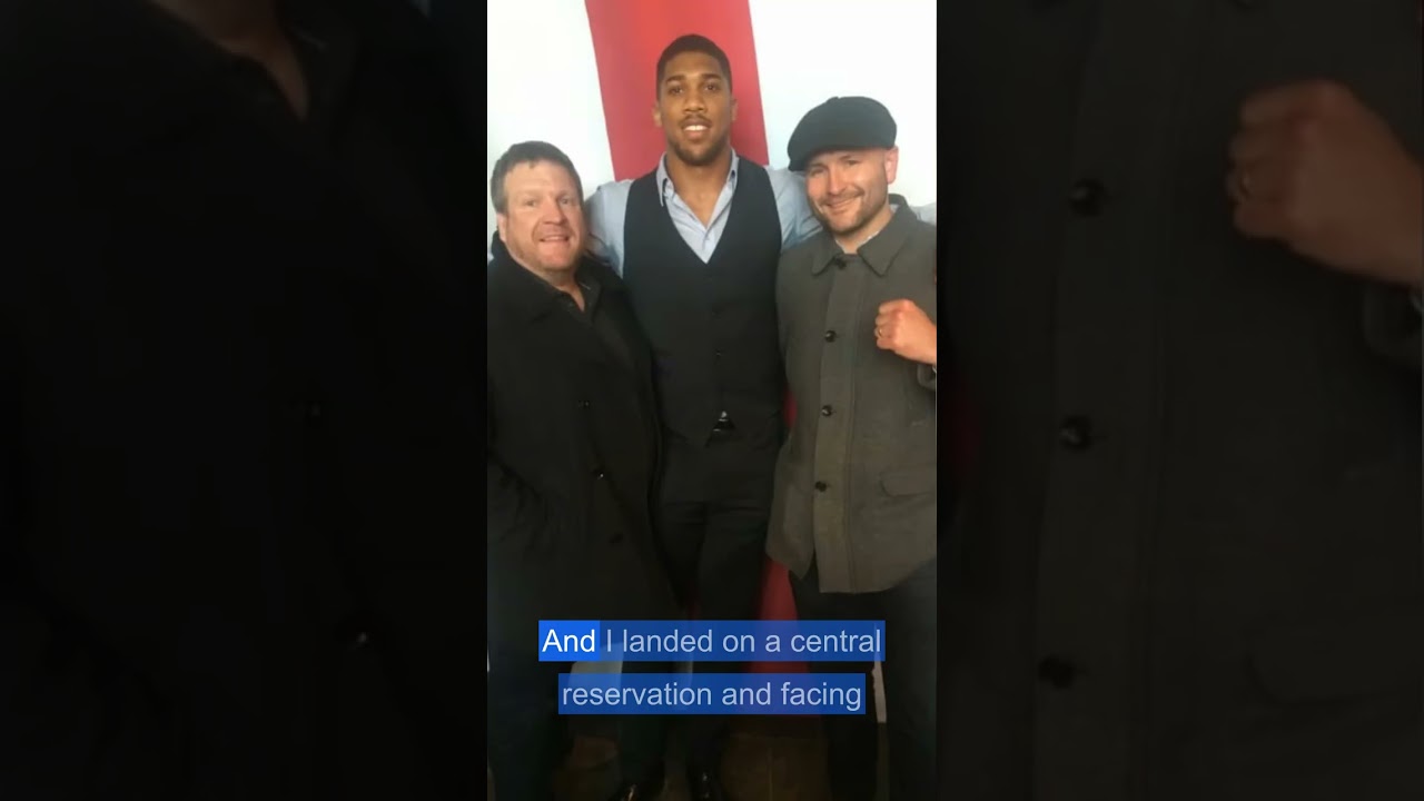 Emotional tribute and car-crash story