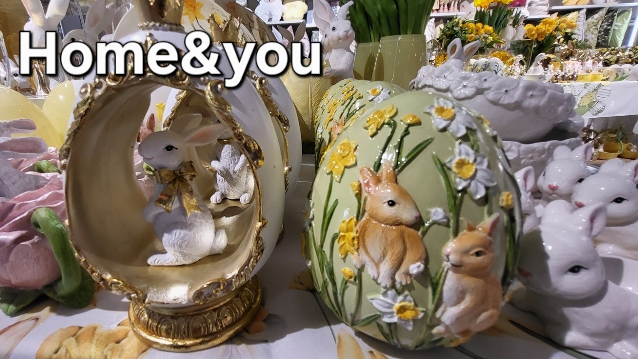 HOME&YOU✨WIELKANOCNE szaleństwo🐰Króliczki, naczynia i piękne drobiazgi😘ZAPRASZAM!✨