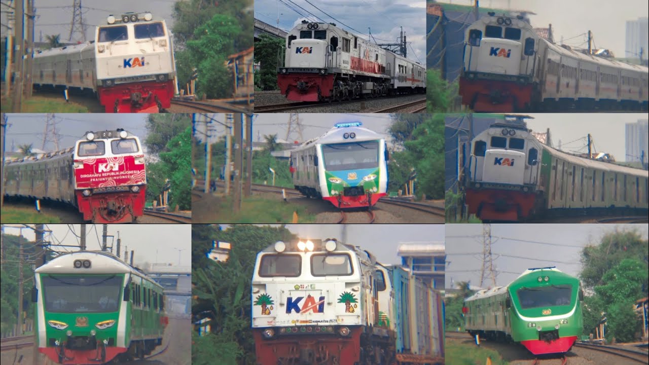 KOMPILASI MOMENT KERETA API BULAN FEBRUARI 2025