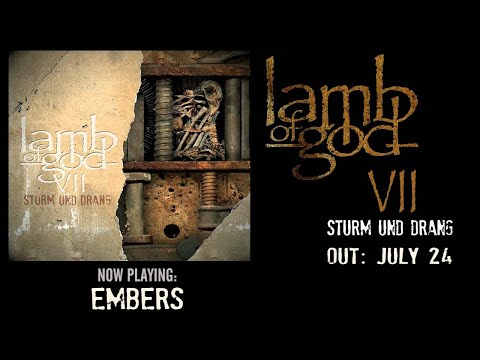 LAMB OF GOD  -  Embers (OFFICIAL TRACK) feat. Chino Moreno (DEFTONES)