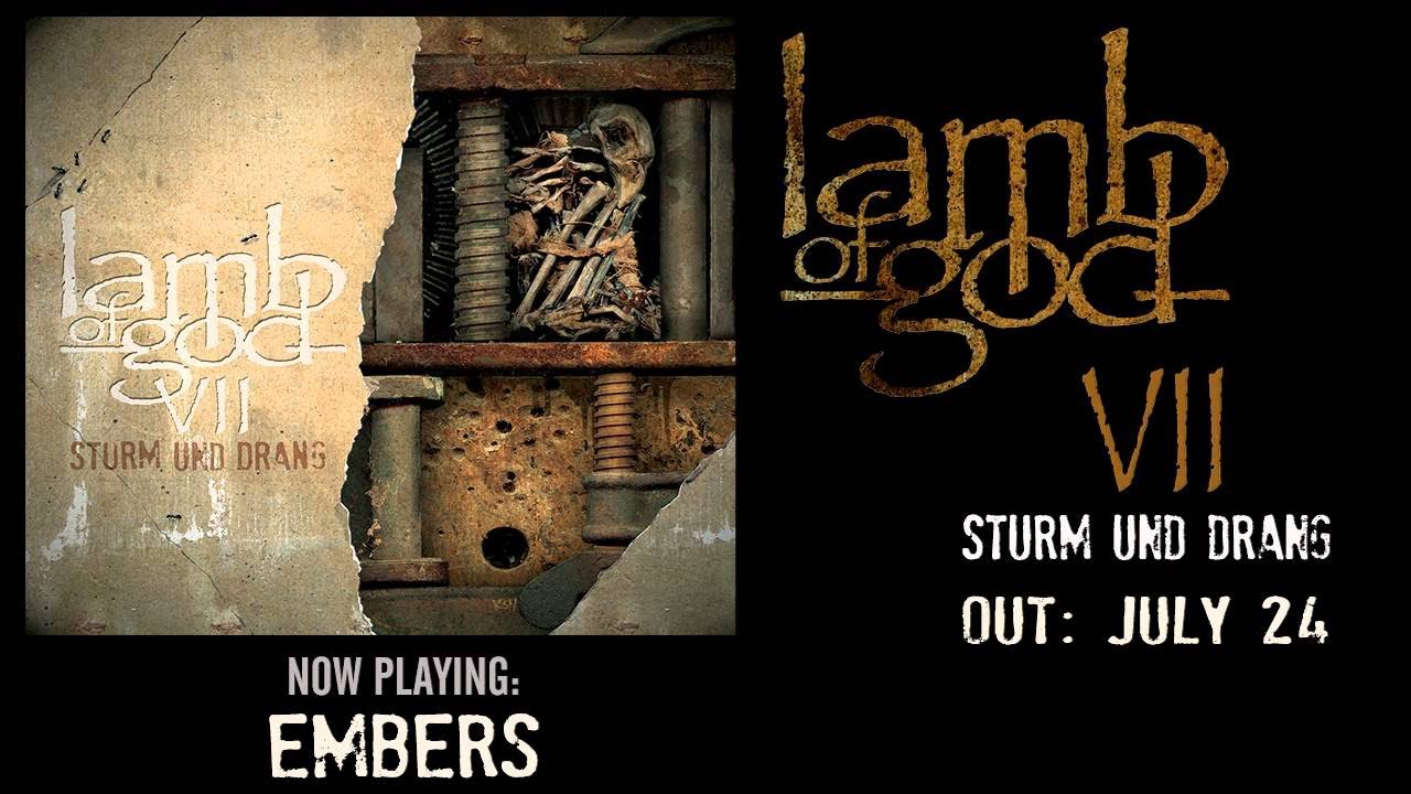 LAMB OF GOD - Embers (OFFICIAL TRACK) feat. Chino Moreno (DEFTONES)