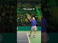 Listen to the crowd as Berrettini wins it! 🔥 #DavisCup #Tennis #Shorts