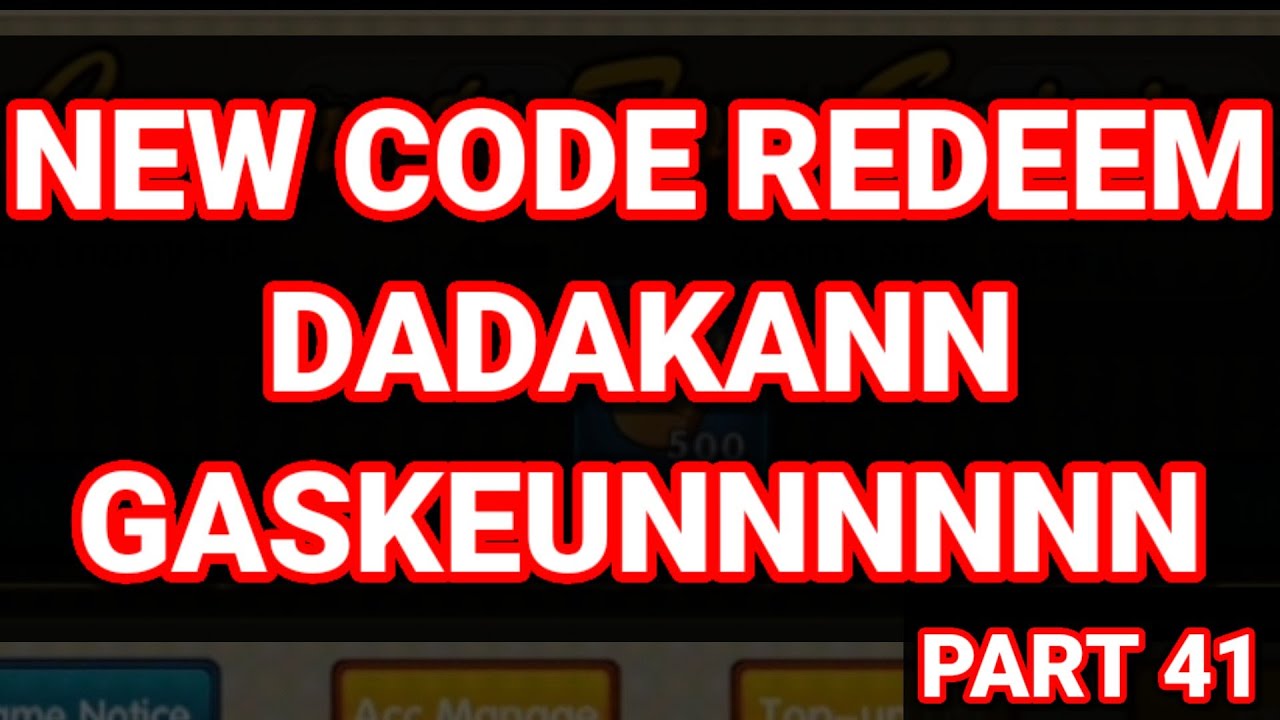 Ultimate Fight:Survival - New Code Redeem Dadakan Gaskeunnn Part 41