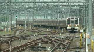 211系1000・3000番台B2編成＋C編成　回送