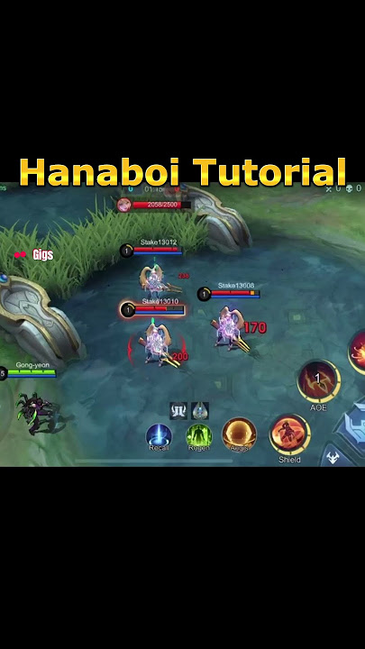 ✅ Hanaboi Tutorial by Gigs #mobilelegends #mlbb #hanabi
