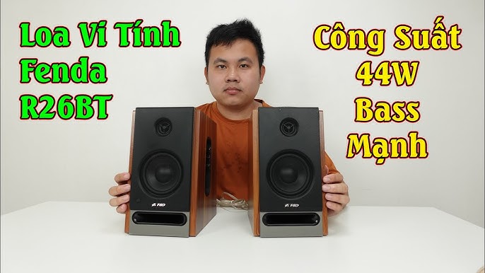 Trên Tay Loa Vi Tính Bluetooth Fenda R26BT - Thiết Kế Đẹp Chất ...