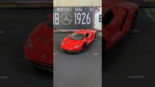 #2 Model of Lamborghini Aventador LP770-4 red version diecast model car #cars #diecast #modelcars