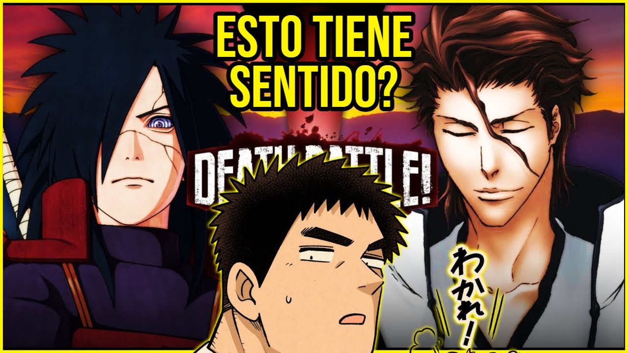 HATER DEL POWERSCALING INTENTA NO ARDERSE CON MADARA VS AIZEN @deathbattle