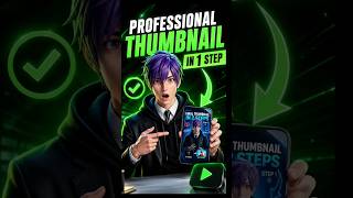 Professional Thumbnail In One Step