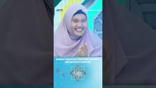 Sangat Bahagia! Arfan Dapat Pin Faiz #hafizindonesia2024 #cintaalquran #shorts