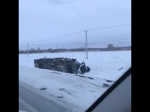 ДТП с рейсовым автобусом в Тобольском районе | 72.RU