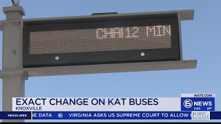 Exact change to be required on KAT buses