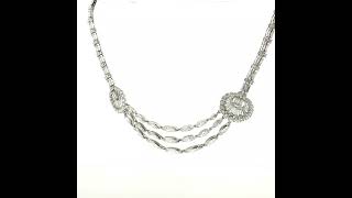 Platinum Diamond Necklace                   72974