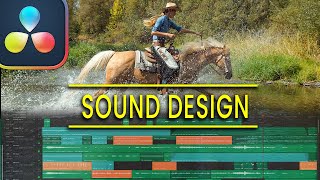 🔊 SOUND DESIGN in DaVinci Resolve for FILMMAKING! 🔊 | Beginner Crash Course