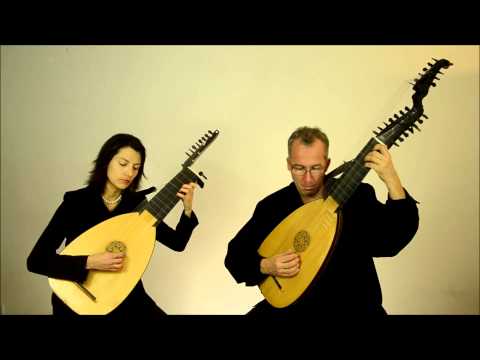 J.S. Bach French Suite BWV 814, Allemande  www.luteduo.com