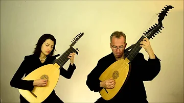J.S. Bach French Suite BWV 814, Allemande  www.luteduo.com