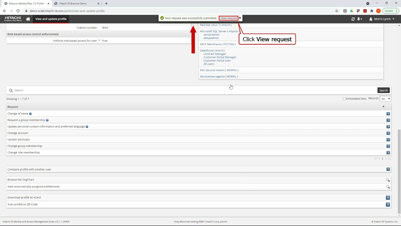 User Updates Their Own Contact Information Bravura Identity YouTube