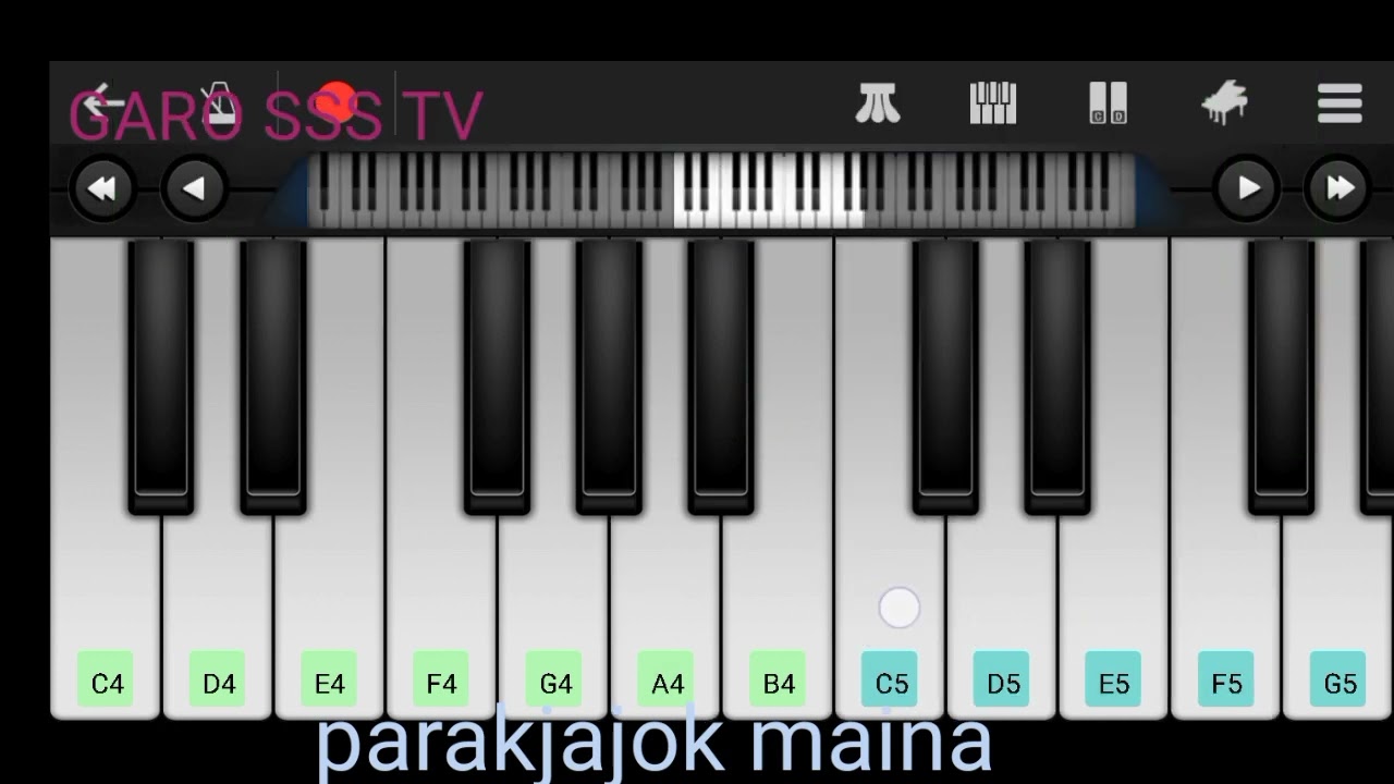 Parak jajok maina mobile  piano