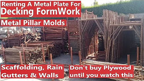 Building in Ghana |Rent a Metal plate for Decking ...